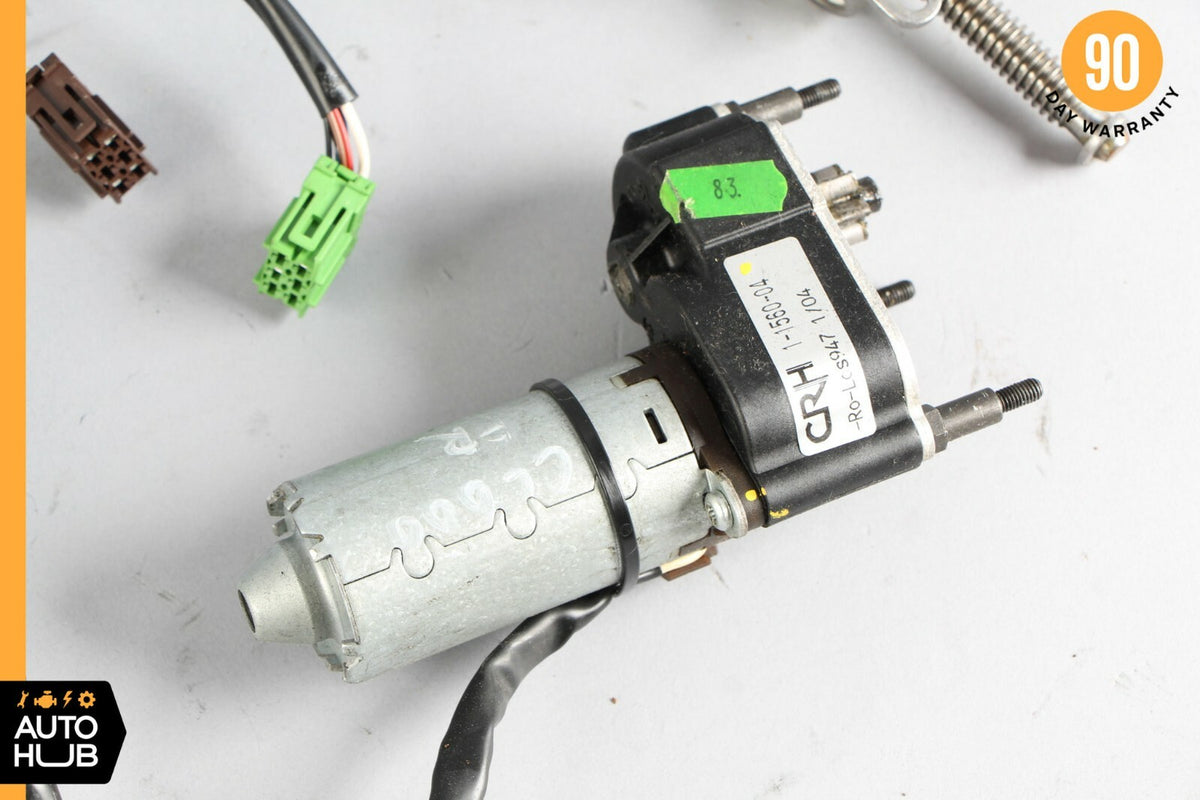 03-12 Mercedes R230 SL500 SL550 SL600 Front Right Seat Adjust Motor Set OEM - photo 3