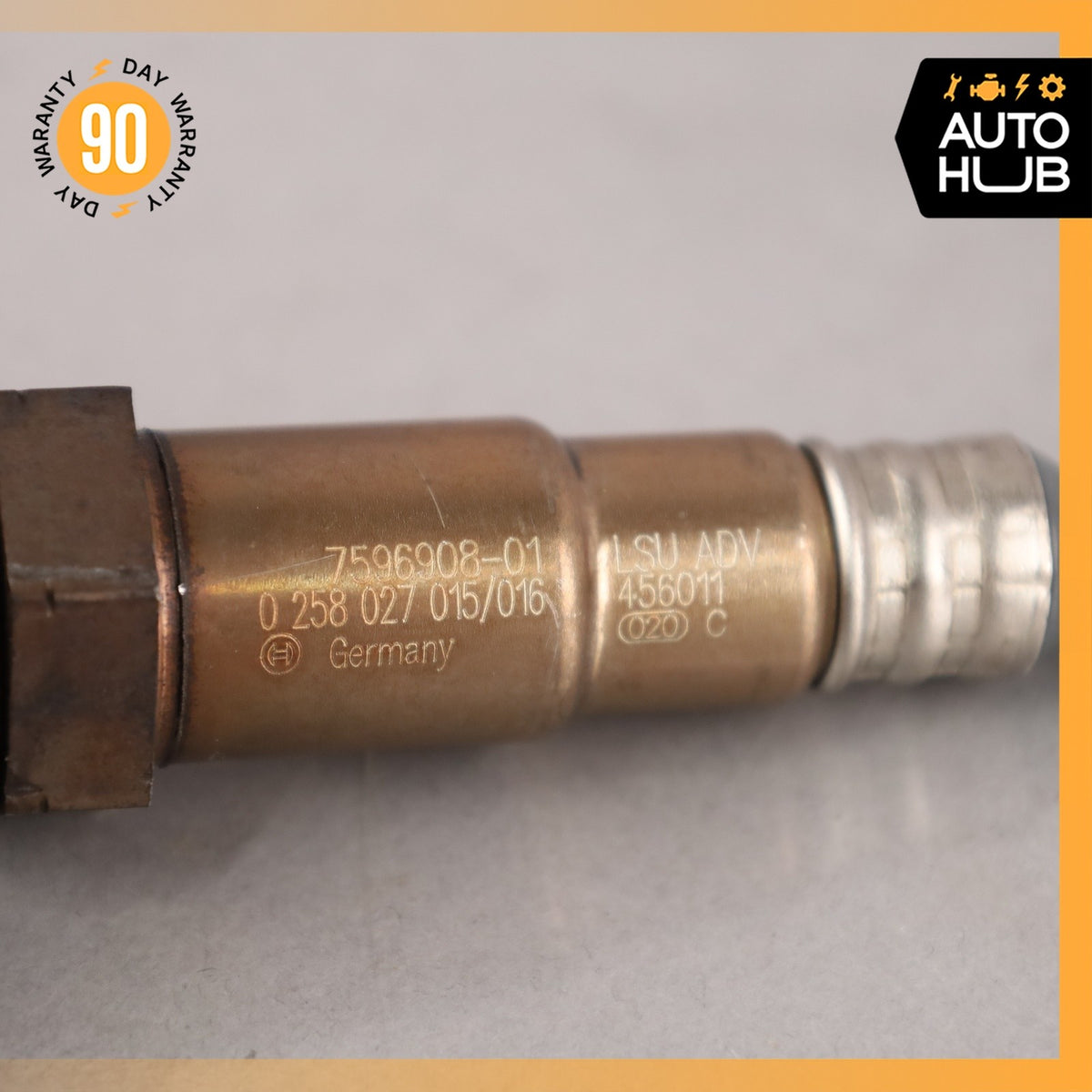 BMW F33 435i X4 3.0L Oxygen O2 Lambda Heat Sensor 11787596908 OEM 82k - photo 6