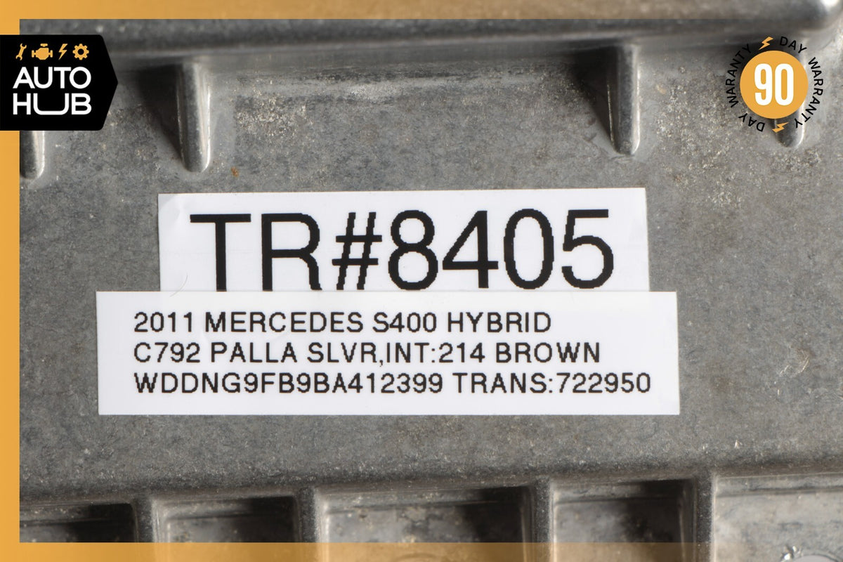 10-13 Mercedes W221 S400 Hybrid Airbag Air Bag Sensor SRS Control Module OEM - photo 9