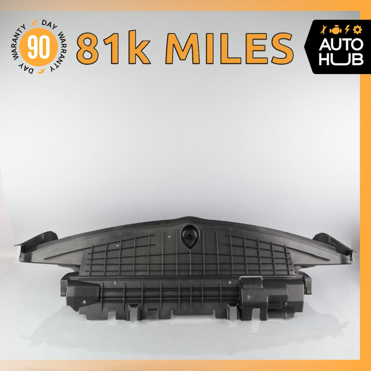 2014 Mercedes W207 E350 Engine Radiator Lower Baffle Air Duct 2075052730 OEM 81k - photo 1