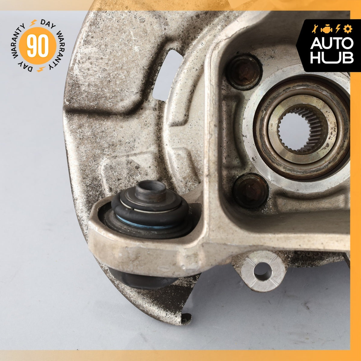 07-19 BMW E70 X5 X6 Rear Left Driver Side Spindle Knuckle Hub w/ Shield OEM - photo 10