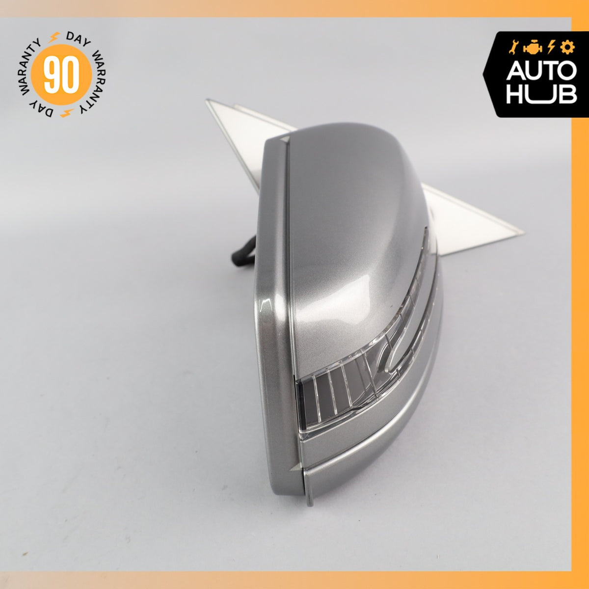 10-13 Mercedes W221 S550 S400 Right Side Rear View Door Mirror w/Blind Spot OEM - photo 13