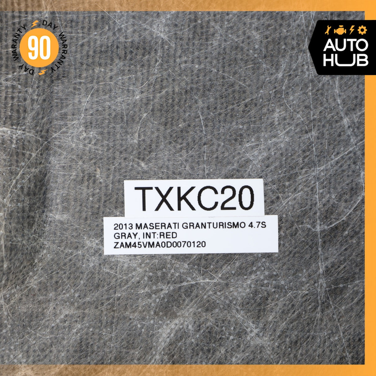 11-19 Maserati GranTurismo S M145 Interior Floor Carpet Black 81573300 OEM 28k - photo 24