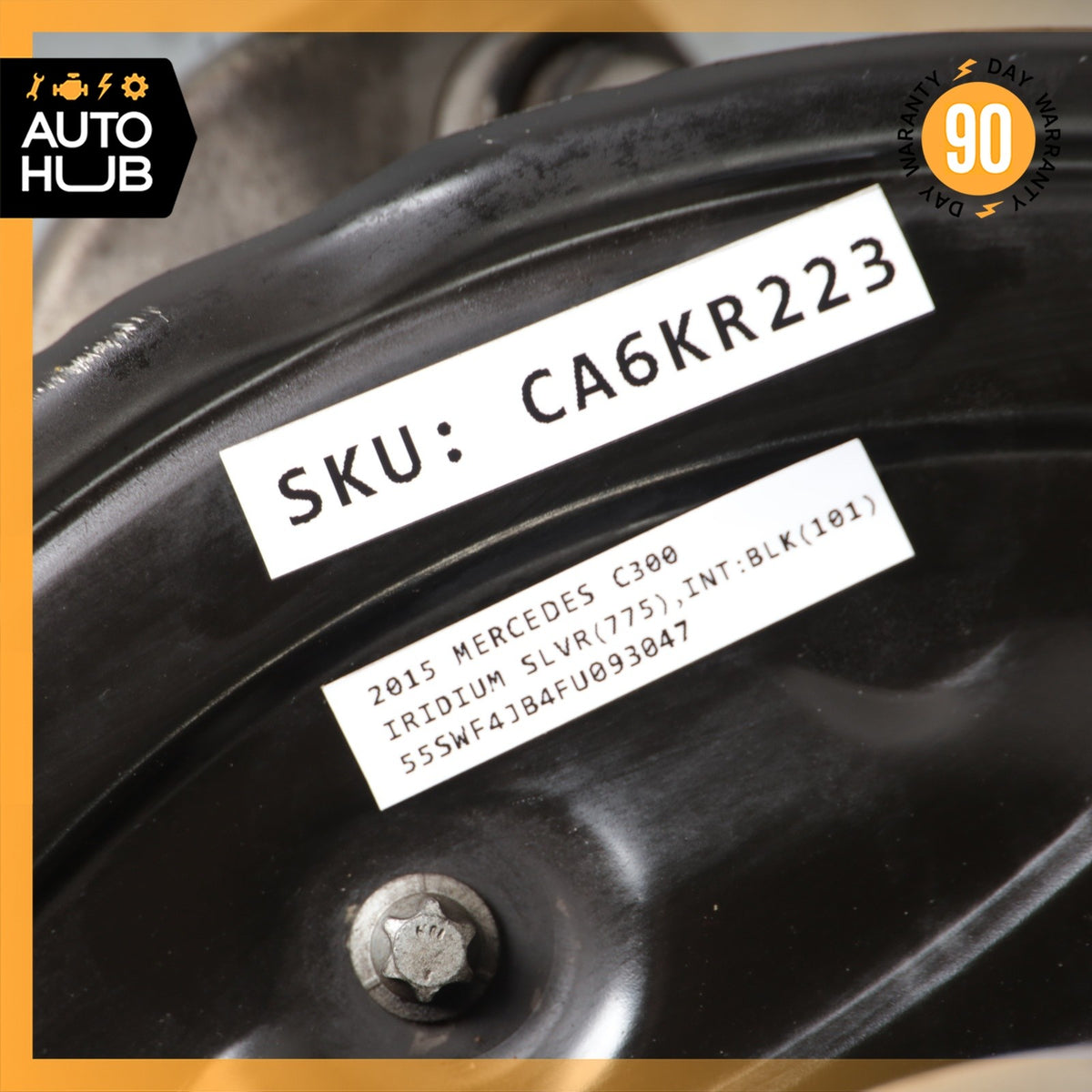 15-20 Mercedes W205 C300 C350e Rear Left Side Spindle Knuckle Hub OEM - photo 19