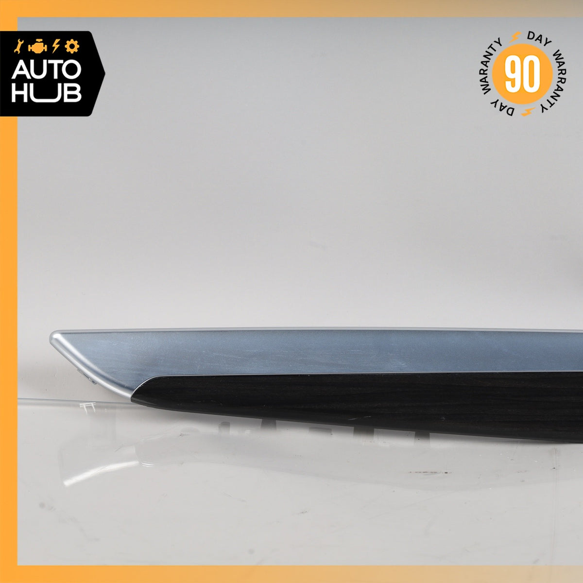 11-16 BMW F10 550i 535i Rear Right Door Trim Panel Wood OEM - photo 4