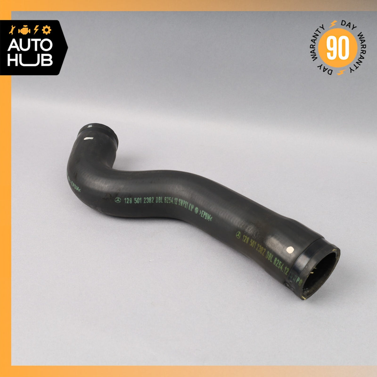 94-97 Mercedes R129 SL320 Radiator Cooling Upper Pipe Hose 1295012382 OEM 50k - photo 5