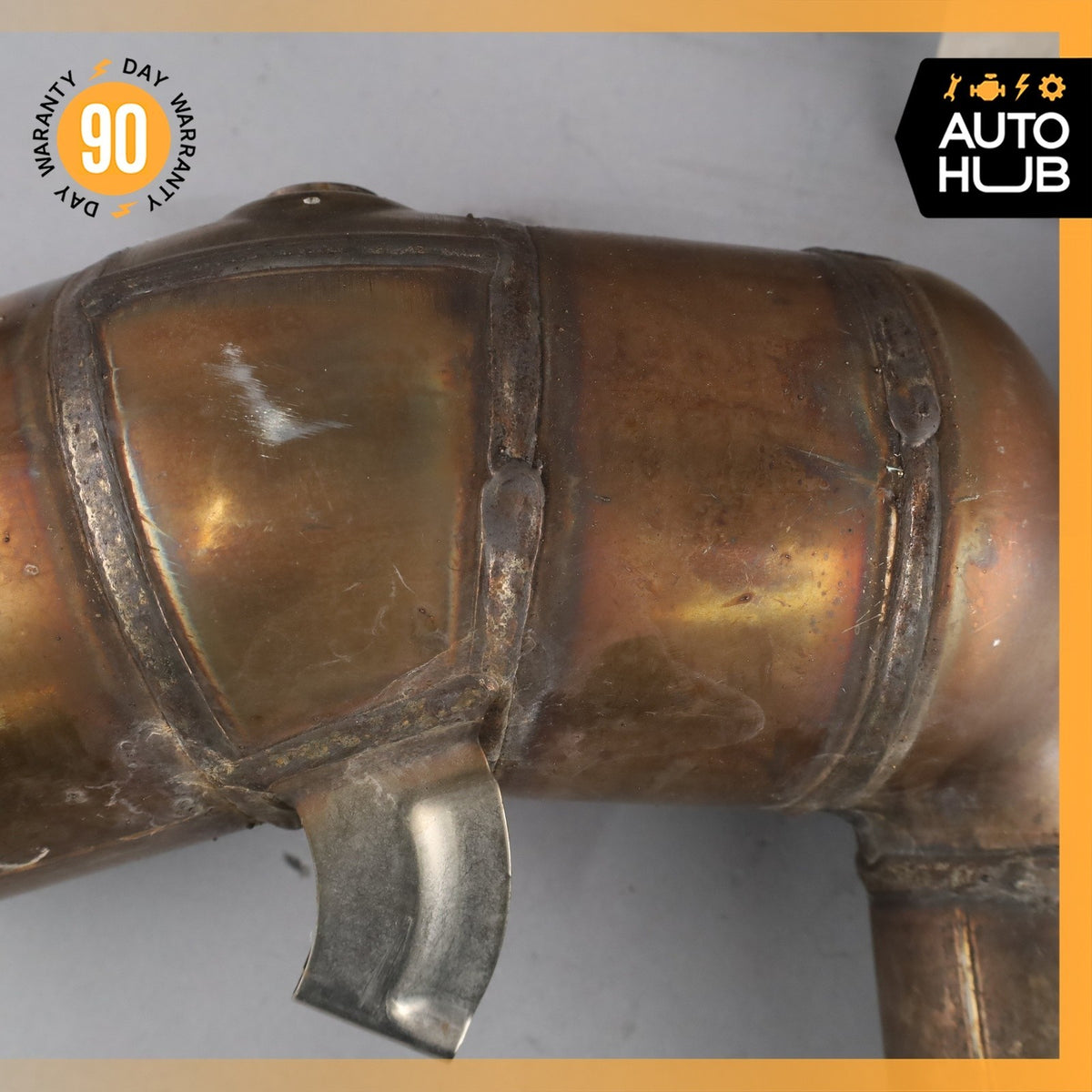 Porsche Macan 95B S GTS Turbo Engine Exhaust Downpipe Left & Right Side OEM 74k - photo 19