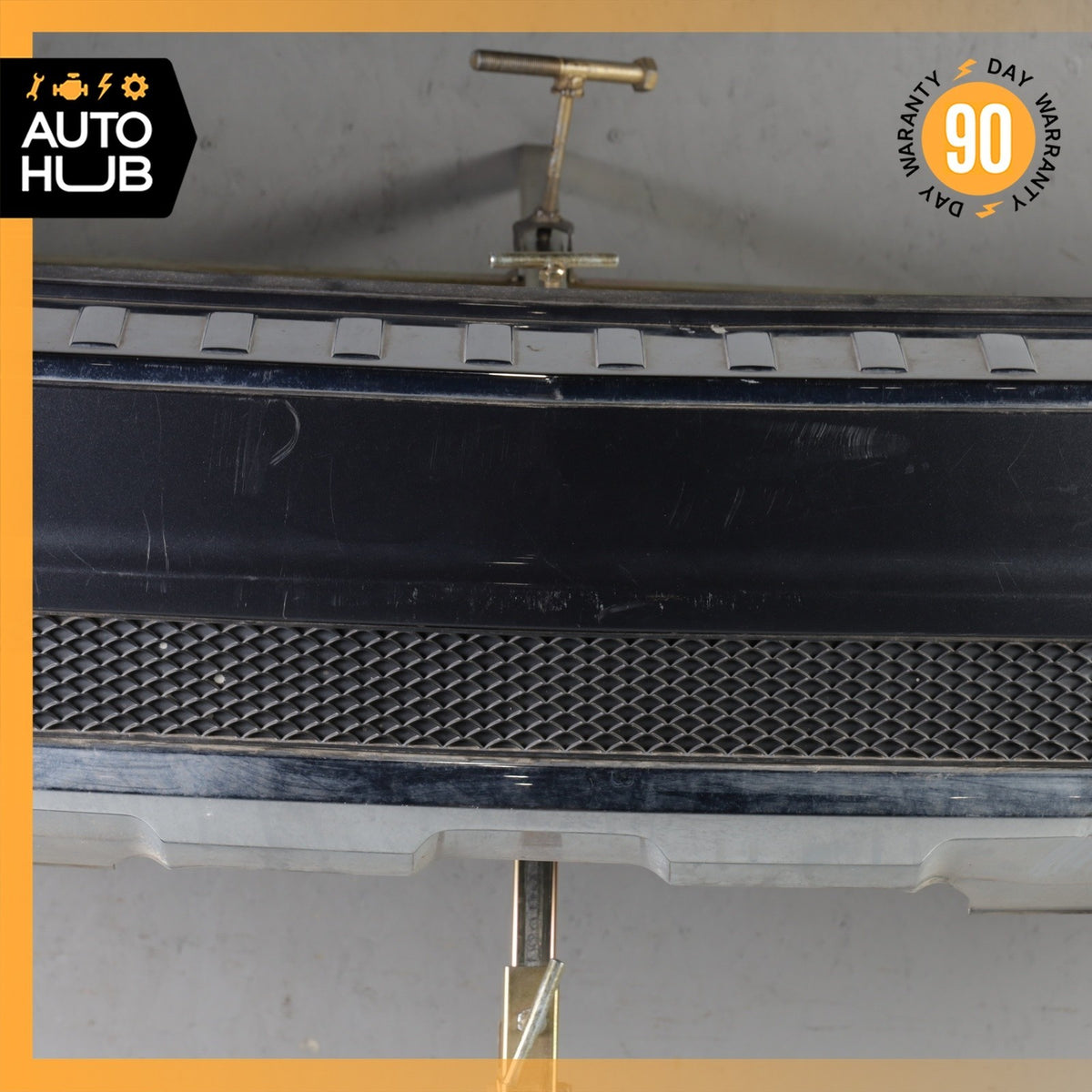 13-15 Mercedes X204 GLK250 GLK350 AMG Sport Rear Bumper Cover Assembly Gray OEM - photo 4