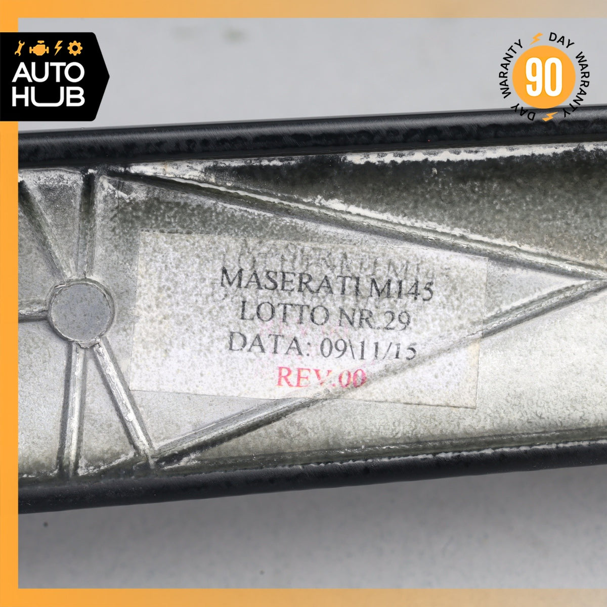 08-19 Maserati GranTurismo M145 Front Left Driver Side Door Panel Trim OEM - photo 15