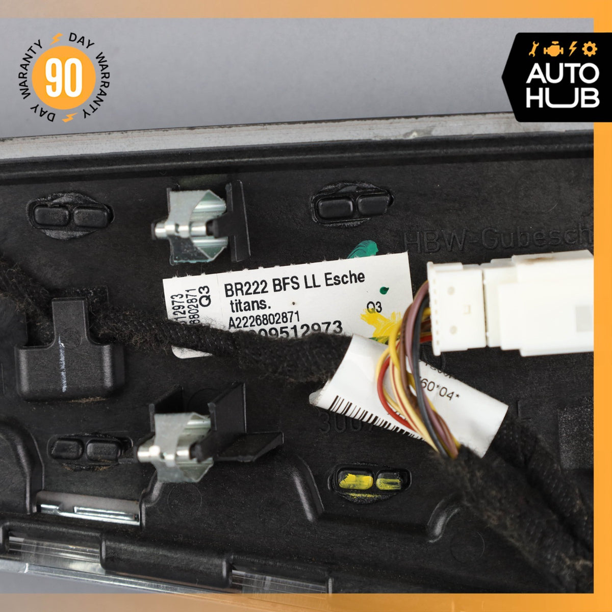 14-17 Mercedes W222 S550 S600 Center Dashboard Dash Trim Molding OEM - photo 16