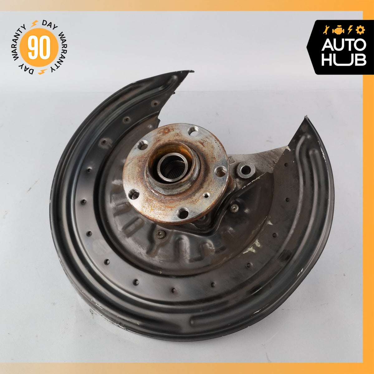 07-12 Bentley Continental GTC Rear Left Side Spindle Knuckle Hub OEM 43k - photo 2