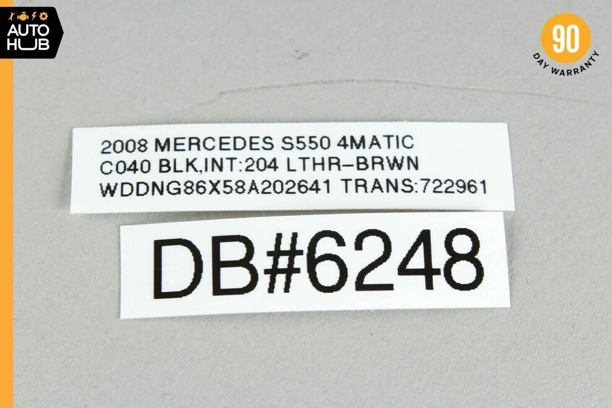 07-10 Mercedes W221 S550 CL550 S63 CL63 AMG Windshield Night Vision Camera OEM - photo 9