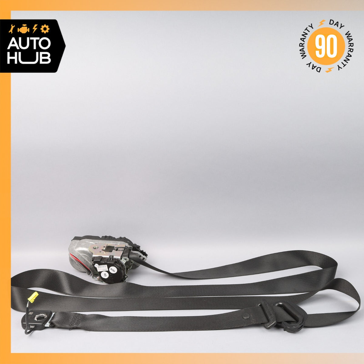 07-10 Mercedes W221 S600 S450 Front Right Passenger Side Seat Belt Black OEM - photo 7