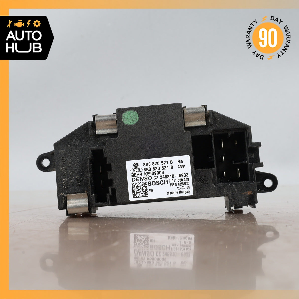 09-17 Audi 8R Q5 SQ5 A/C AC Air Heater Blower Motor Resistor OEM - photo 7