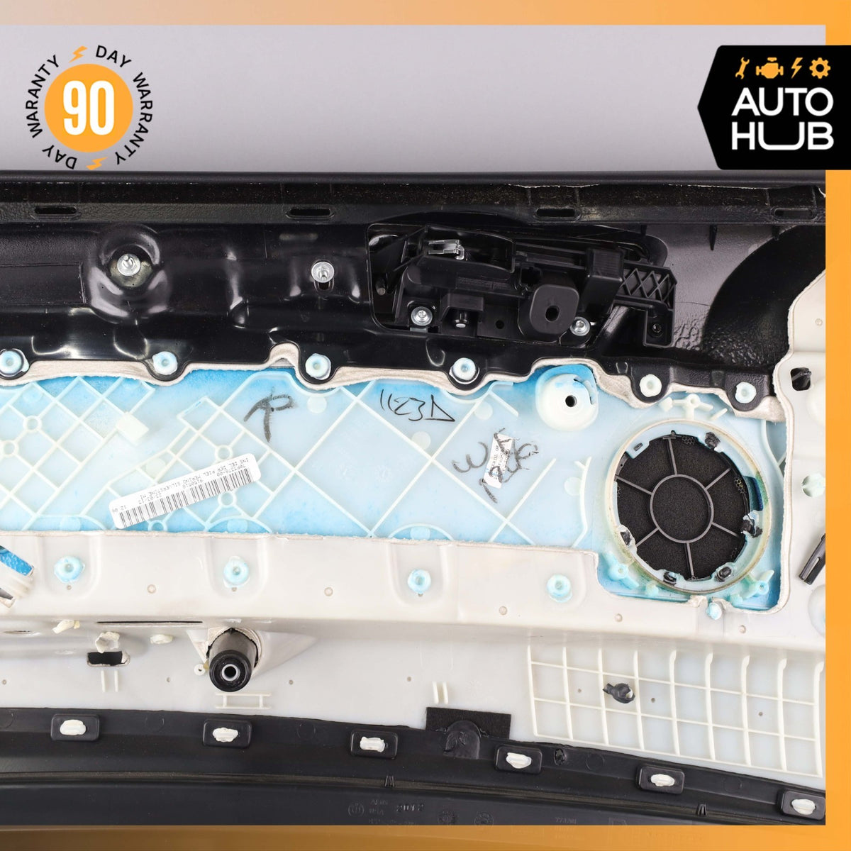 08-14 BMW E71 X6M Front Right Side Interior Door Panel 51417243722 OEM 62k - photo 15