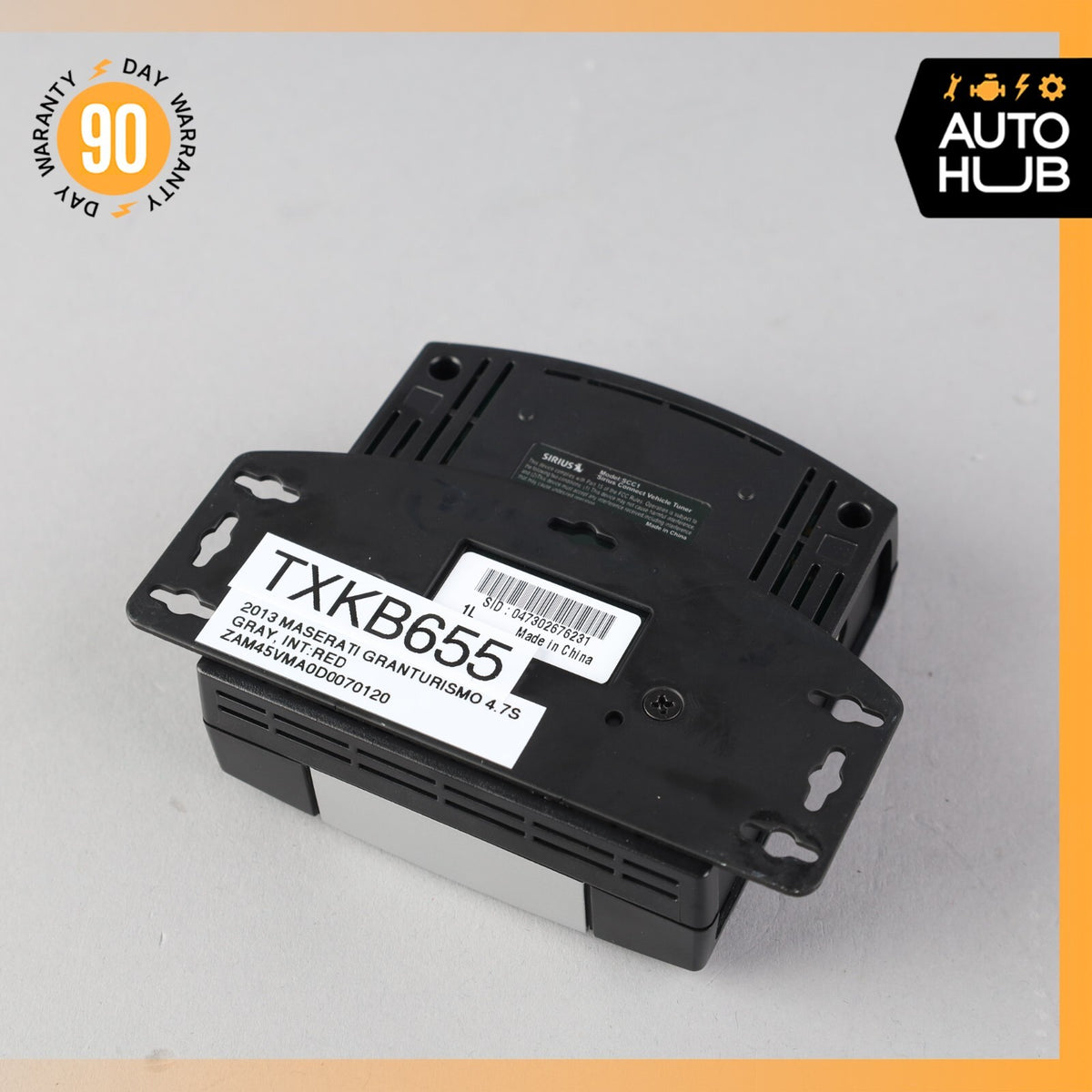 03-13 Maserati GranTurismo S M145 Sirius Satellite Radio Connect Vehicle Tuner - photo 5