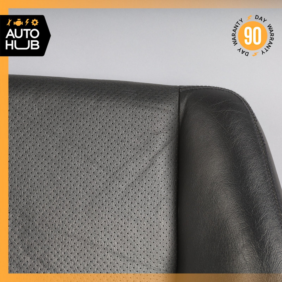 96-02 Mercedes R129 SL320 SL500 Right Side Top Upper Seat Cushion Black OEM - photo 7
