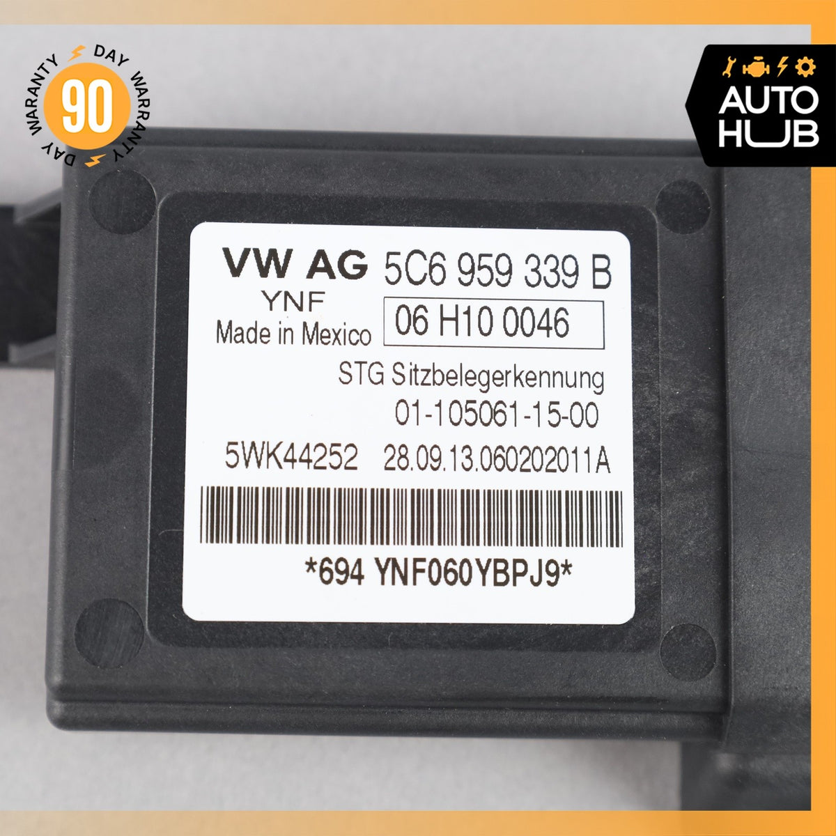 Audi C7 A6 Macan 95B Front Right Seat Occupant Control Module 5C6959339B OEM - photo 9