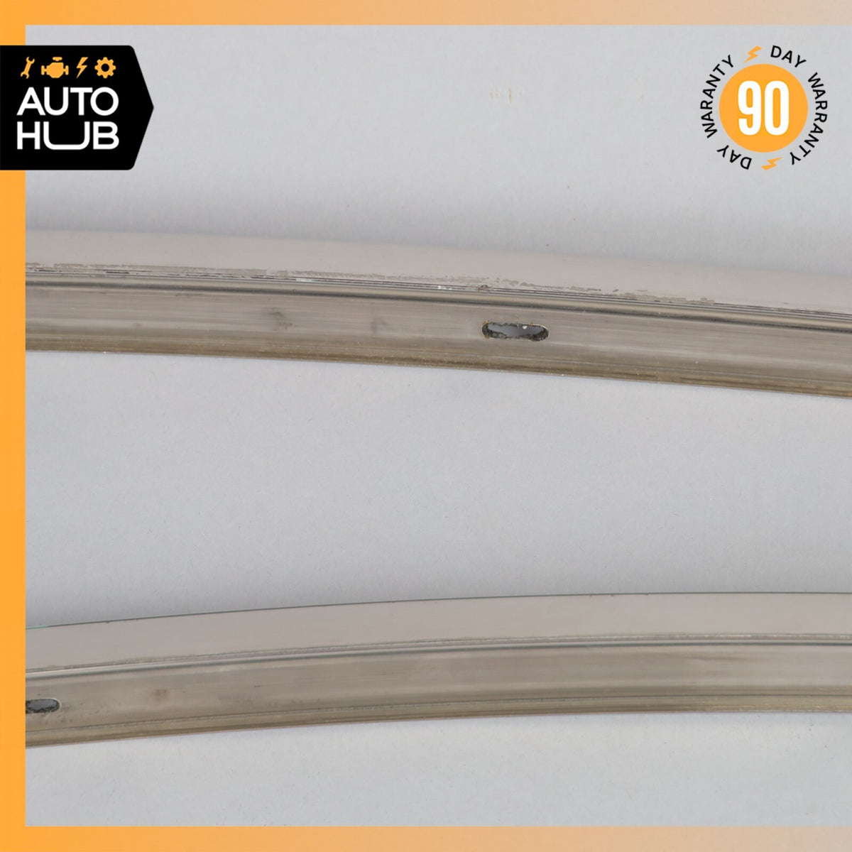 03-10 Bentley Continental GT Front Left & Right Door Window Molding Frame OEM - photo 10
