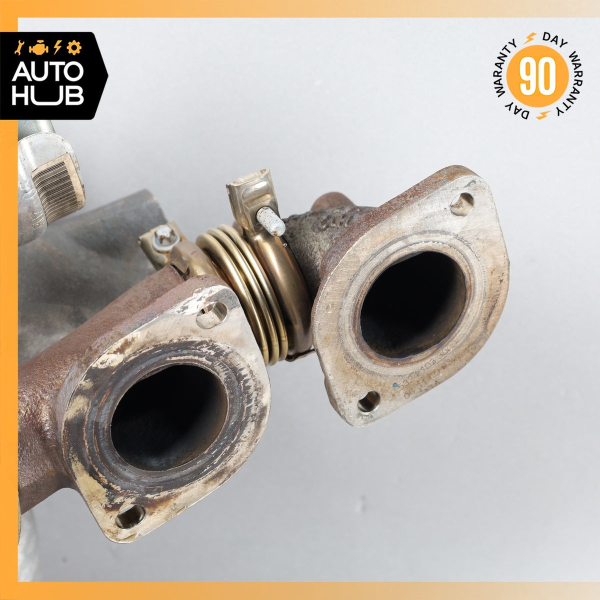 03-17 Mercedes W221 S600 SL600 M275 Turbocharger Turbo Manifold Right Side OEM - photo 22