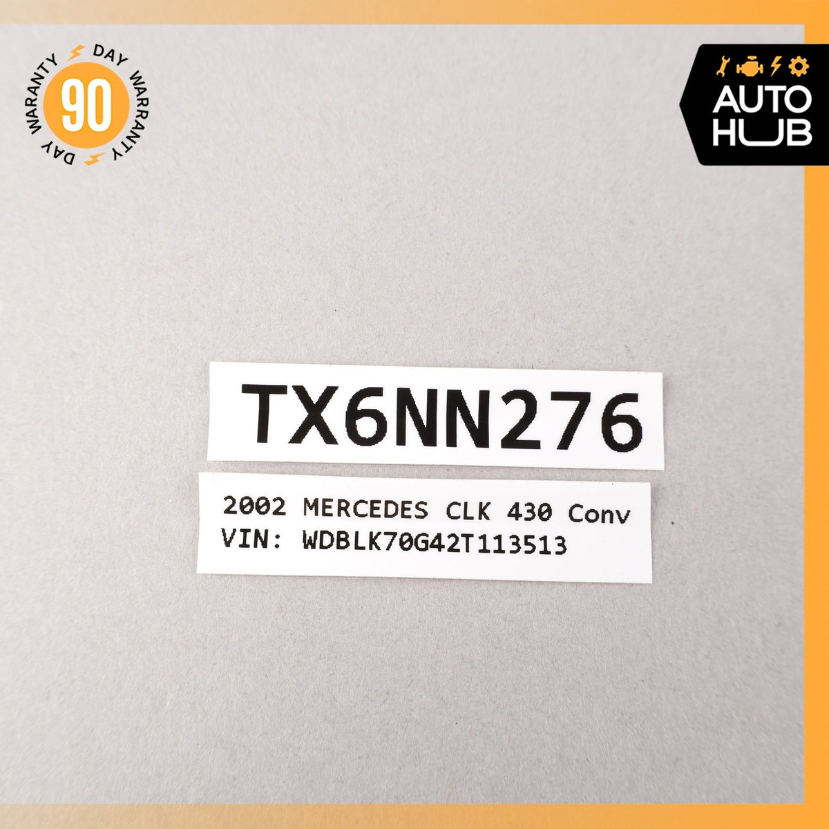 Mercedes W208 CLK430 SL550 CL55 AMG Voice Command Control Module 2038205826 OEM - photo 10