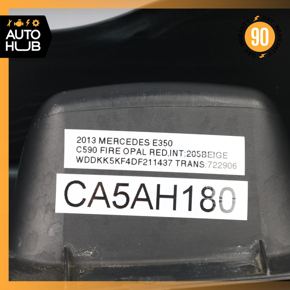 11-17 Mercedes W207 E350 E550 Trunk Lid Tailgate Handle Trim Black OEM - photo 14