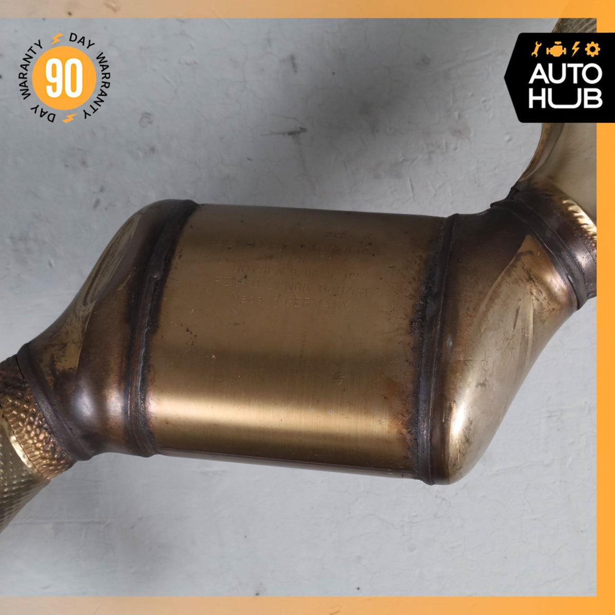 13-18 Bentley Continental GT GTC 4.0L V8 Exhaust Downpipe Set 3W0131705E OEM - photo 20