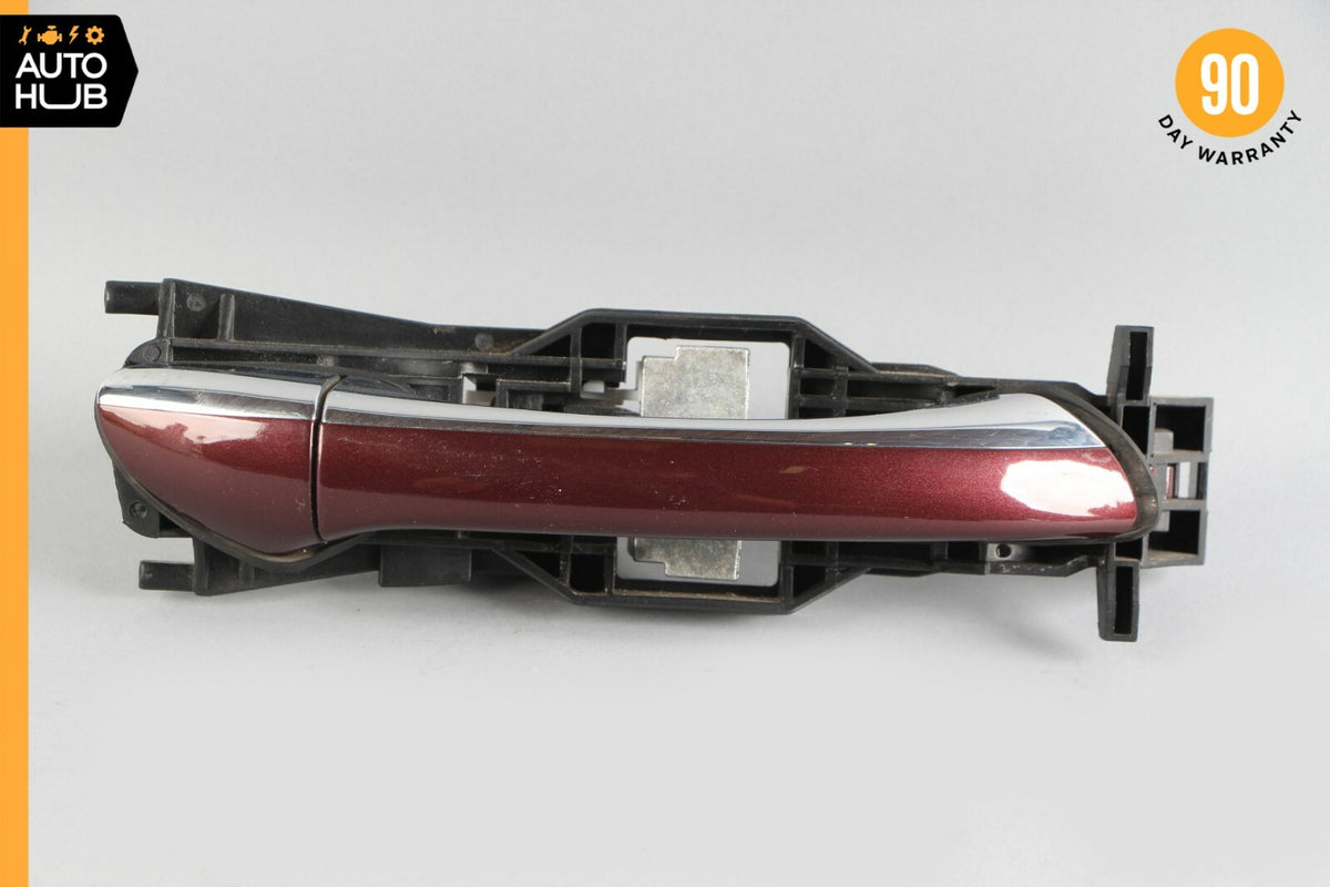 03-09 Mercedes W211 E350 E320 E500 Exterior Door Handle Front Right Side Red OEM - photo 1