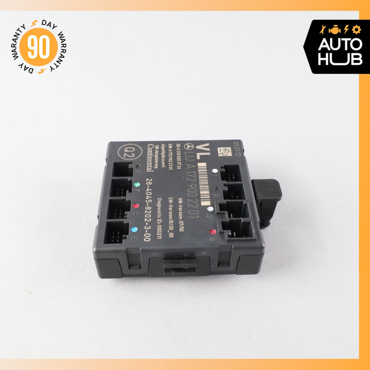 2012 Mercedes R172 SLK350 SLK55 Front Left Driver Side Door Control Module OEM - photo 2