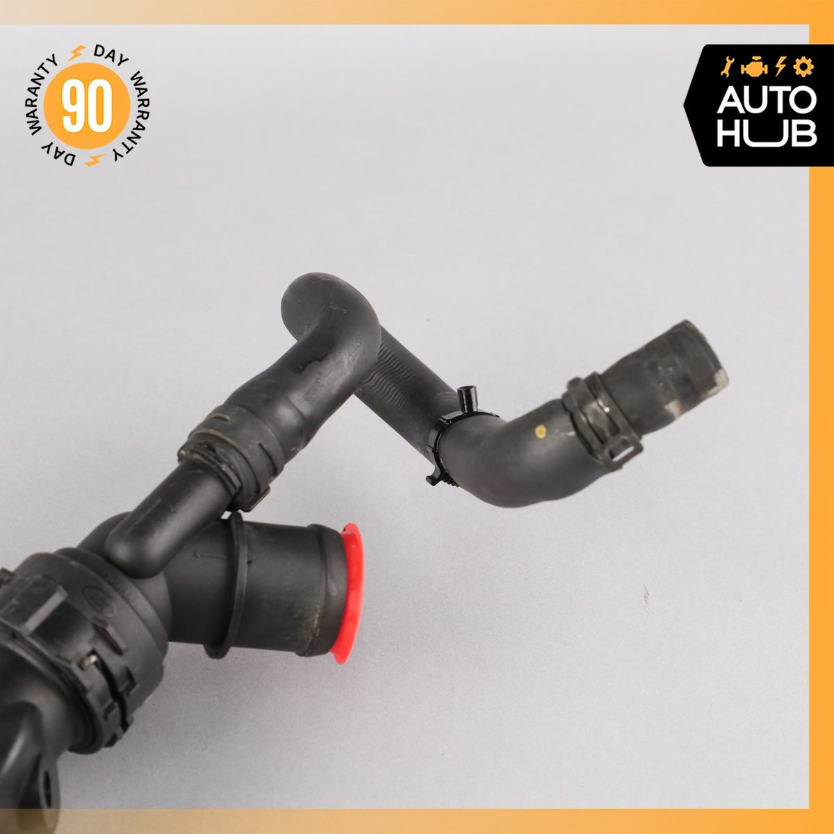 Jaguar X152 F-Type Engine Thermostat Housing DX238A587AA OEM - photo 8