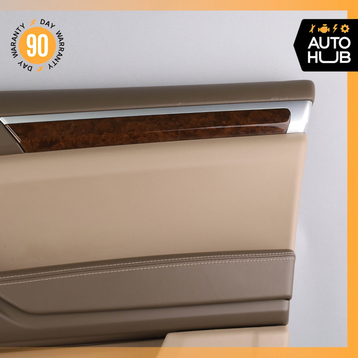 Porsche Cayenne 958 GTS Front Right Side Interior Door Panel Leather OEM 40k - photo 4