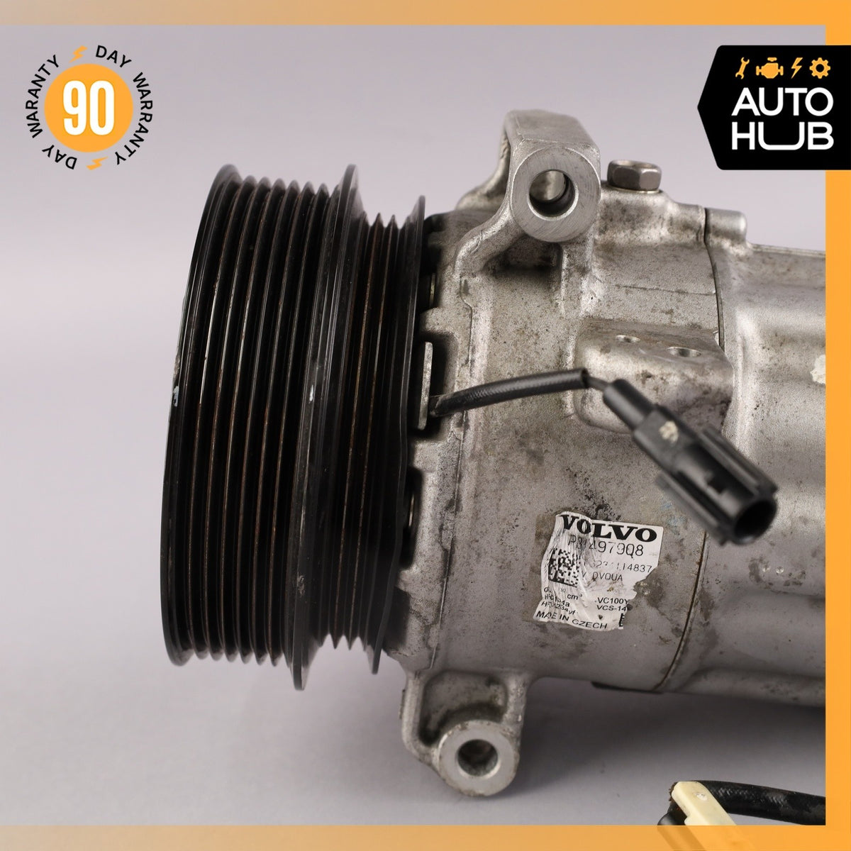 21-25 Volvo S60 V60 XC60 A/C Air Conditioning Compressor OEM 60k - photo 4