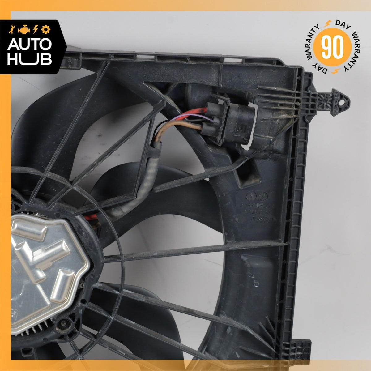 17-22 Mercedes W213 E300 CLS450 Engine Radiator Cooling Fan Motor Assembly OEM - photo 11
