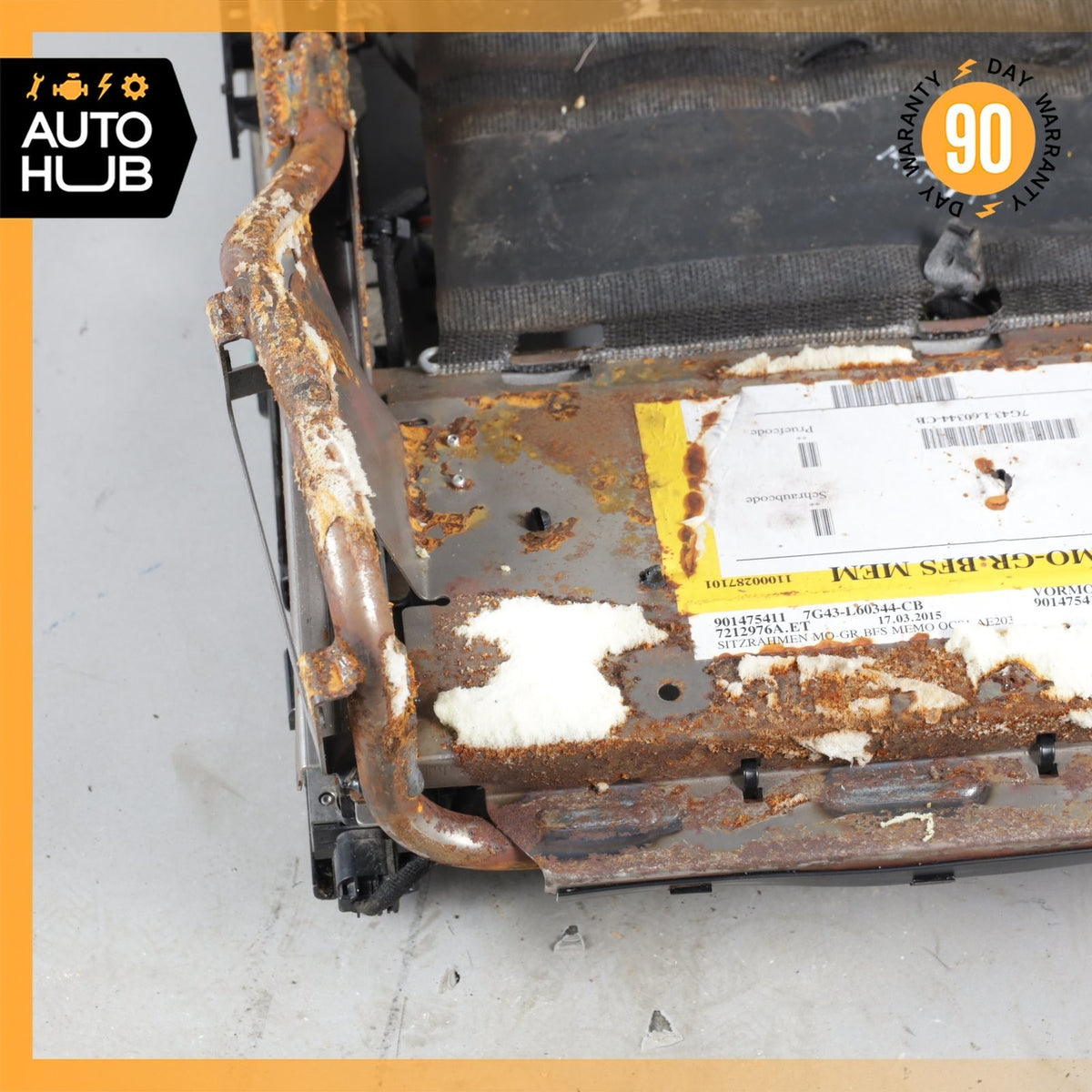 13-16 Aston Martin DB9 Right Passenger Side Seat Frame Track Rail Motors OEM - photo 11