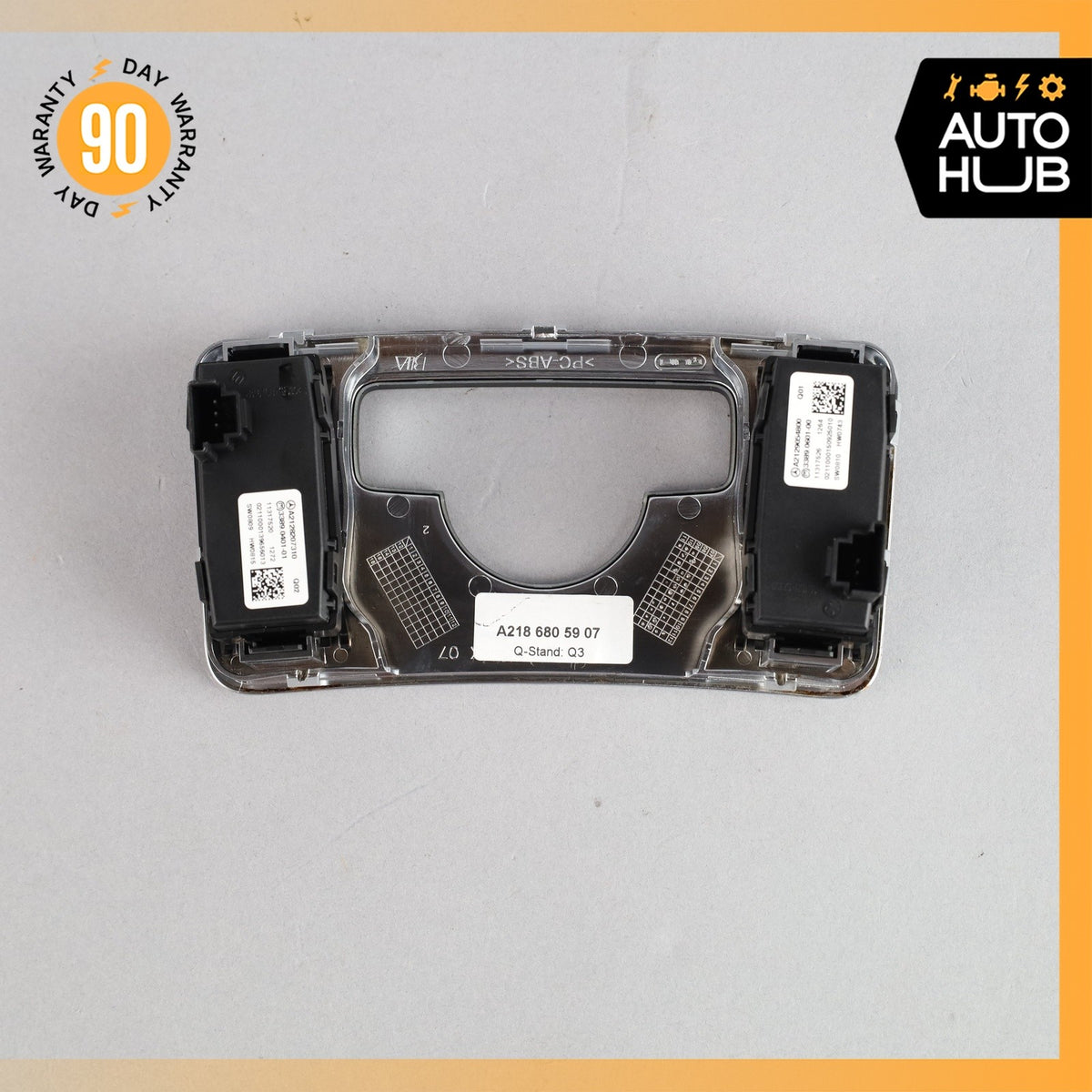 12-14 Mercedes W218 CLS550 Center Console Switch Trim OEM - photo 9