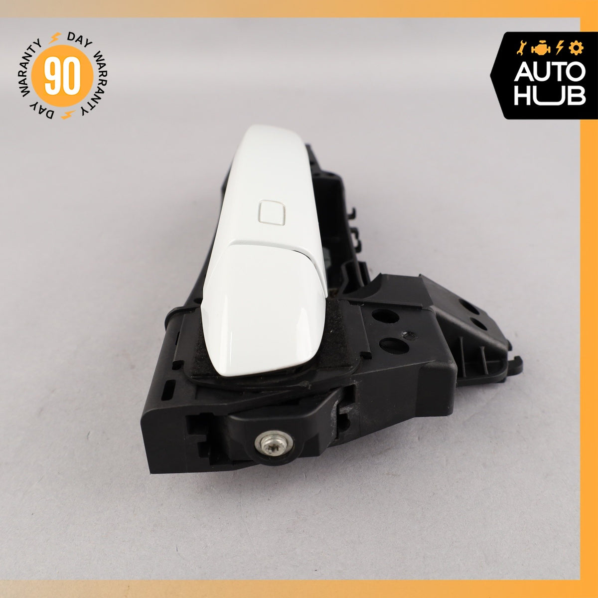 17-19 Audi 4M Q7 Right Passenger Side Exterior Door Handle White OEM 87k - photo 11