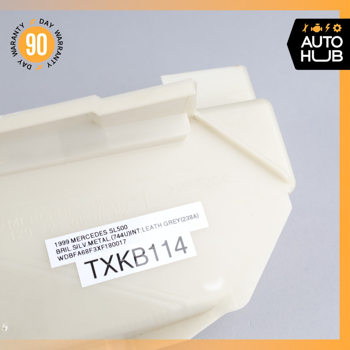 96-02 Mercedes R129 SL500 SL320 Left Driver Side Door Lock Cover 1297230508 OEM - photo 11