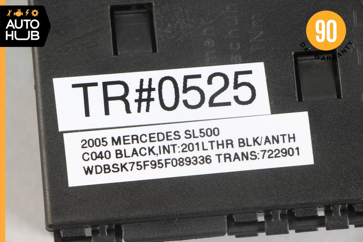 03-06 Mercedes R230 SL500 SL550 Right Side Trunk Junction Box 2305450101 OEM 68k - photo 9