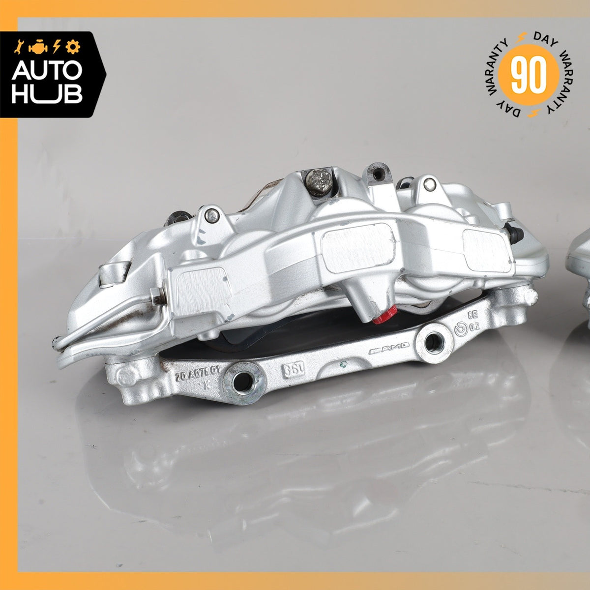 Mercedes W204 C63 CLS63 AMG Front Brake Caliper Calipers Set 2044214798 OEM - photo 17