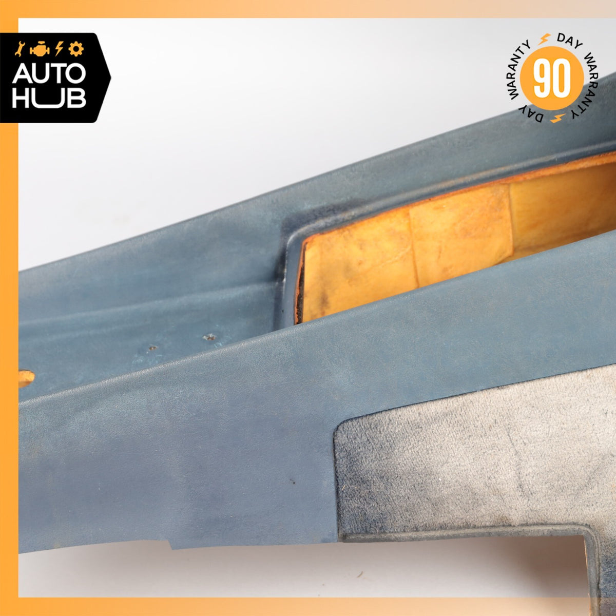 80-89 Mercedes R107 380SL 380SLC 560SL Center Console Trim Cover Blue OEM - photo 17