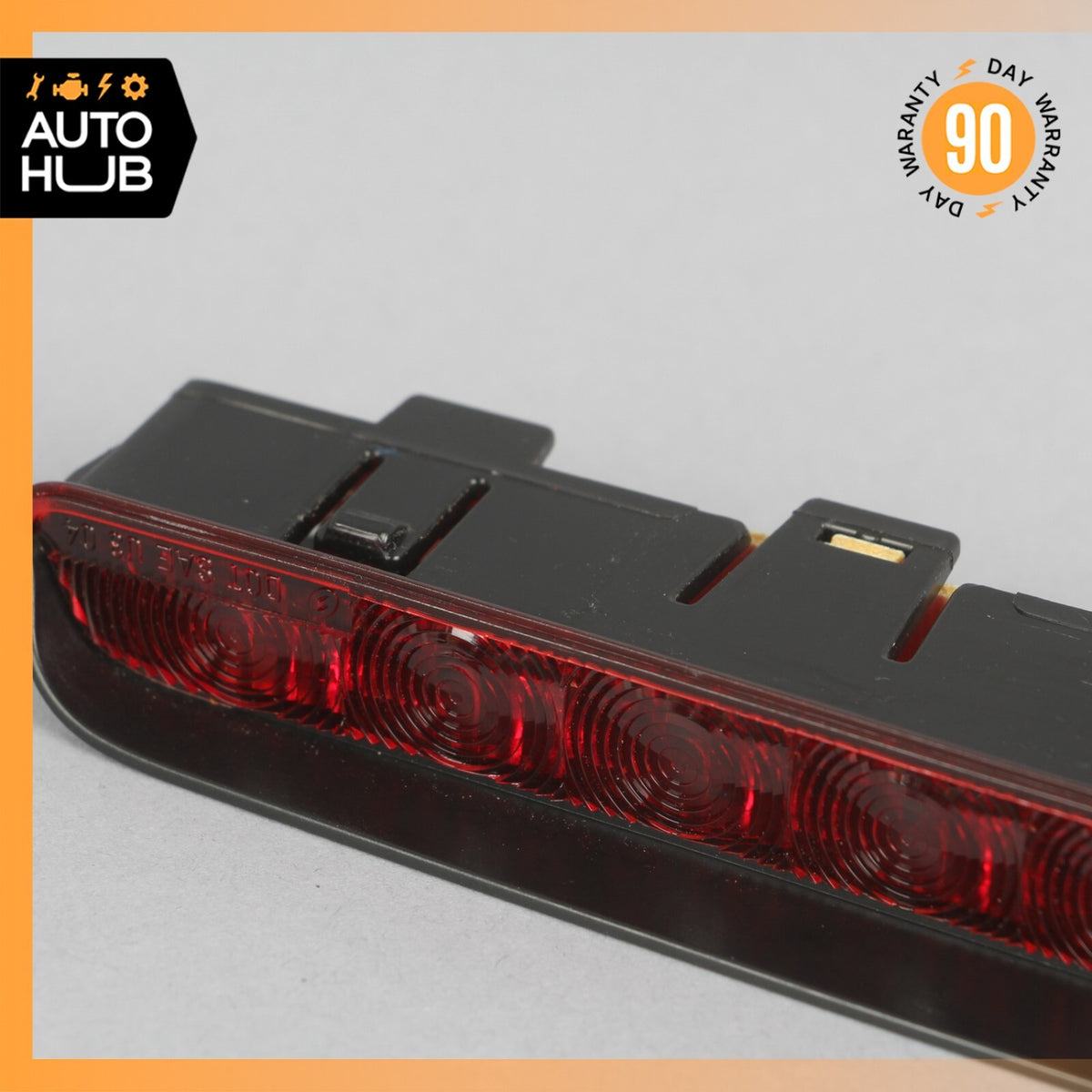 07-14 Mercedes W221 S600 CL550 S400 Rear 3RD Third Brake Stop Light Black OEM - photo 5
