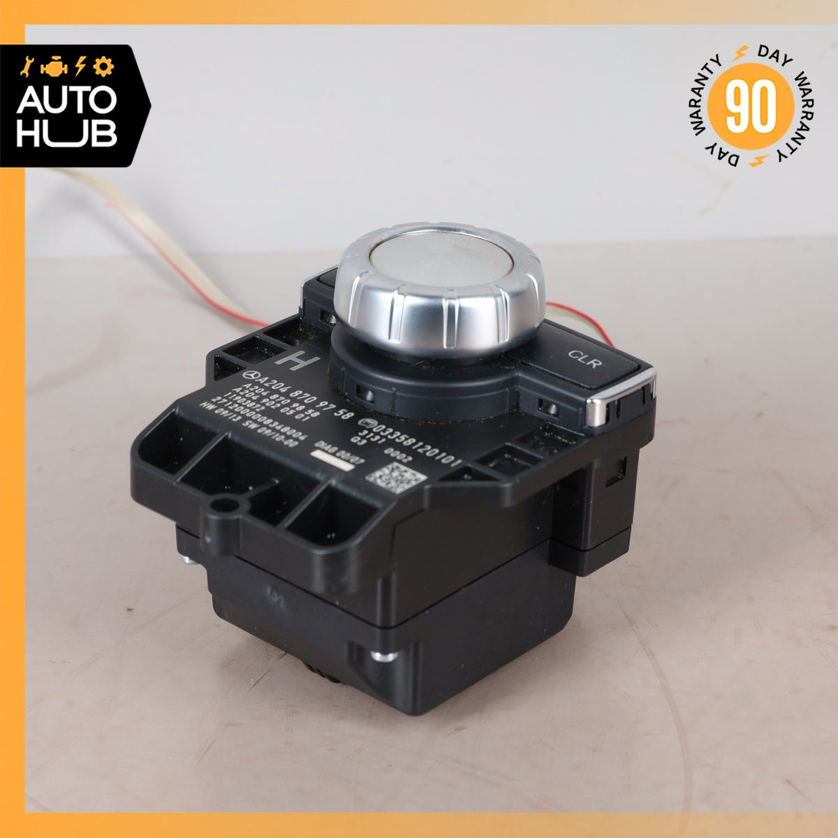 12-15 Mercedes W204 E350 C350 COMAND Controller Knob 2048709758 OEM - photo 4
