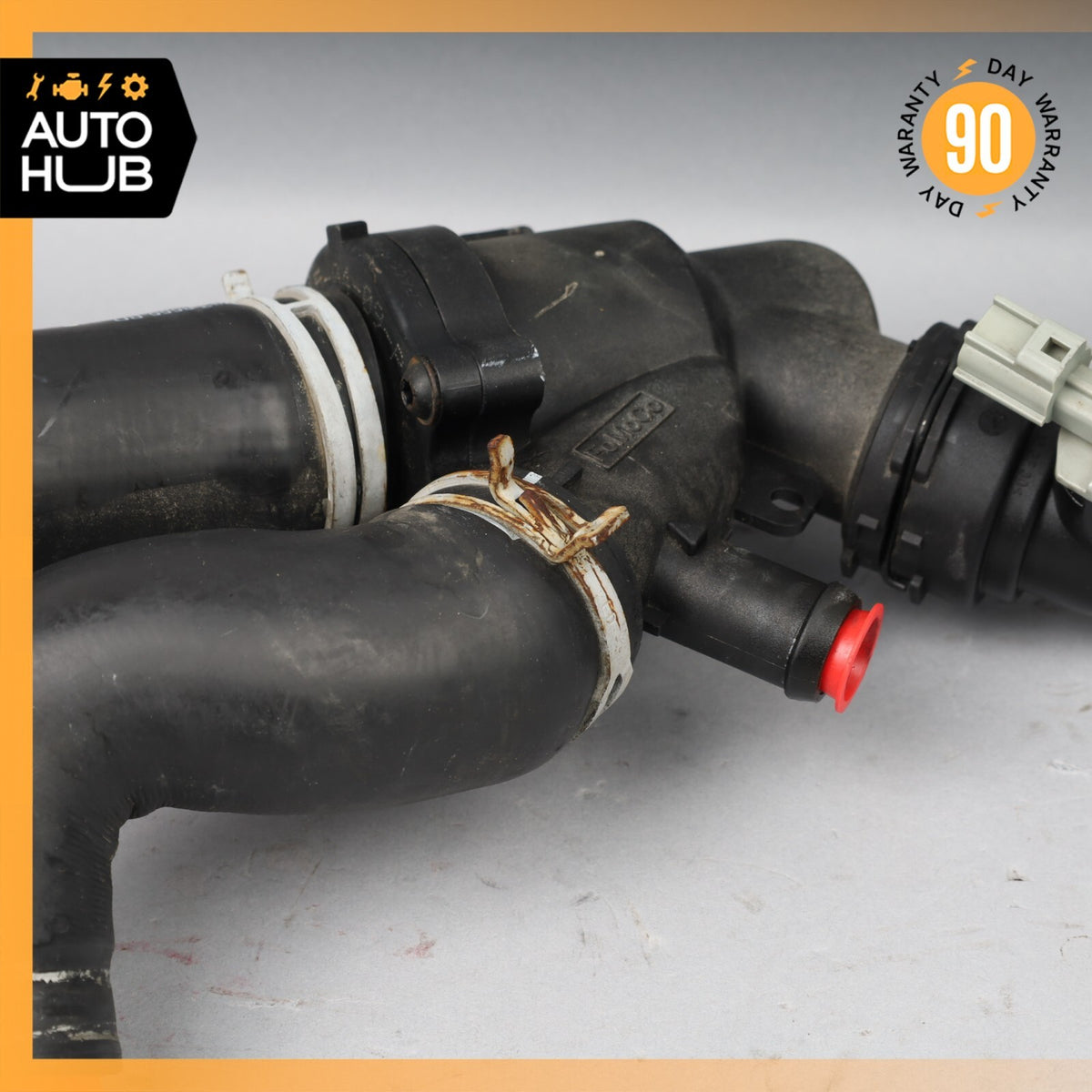 2018 Jaguar X152 F-Type R Engine Cooling Thermostat w/ Hose OEM - photo 4