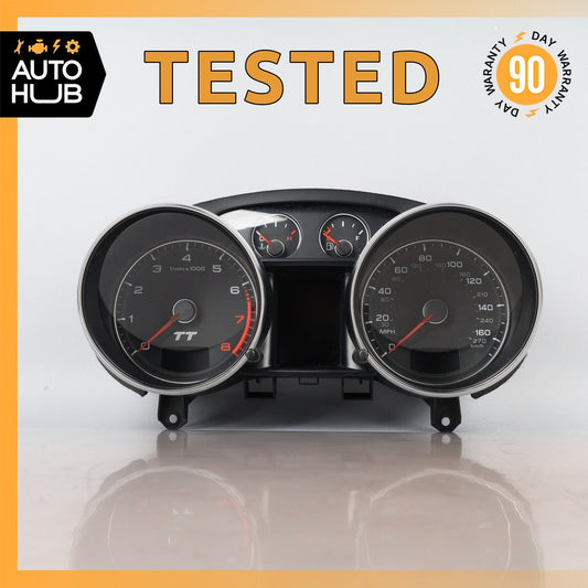 08-11 Audi 8J TT Instrument Cluster Speedometer 8J0920990M OEM 103k - photo 1