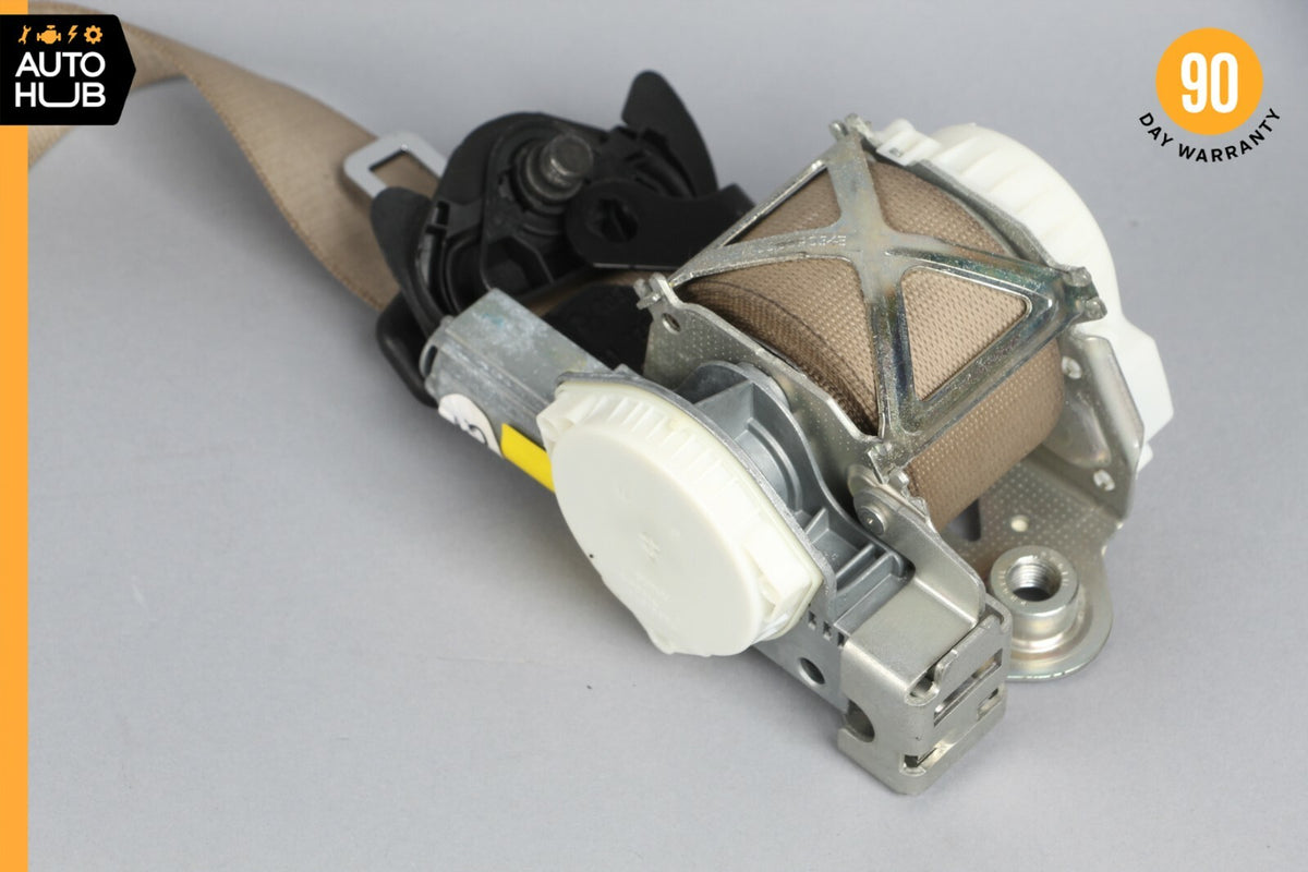 08-14 Mercede W204 C250 C300 C350 Front Right Passenger Seat Belt Beige OEM 80k - photo 4