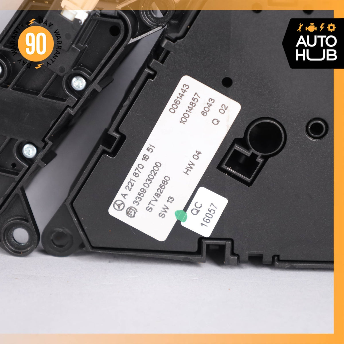 07-14 Mercedes W221 S550 CL550 Front Left Driver Seat Control Memory Switch OEM - photo 14