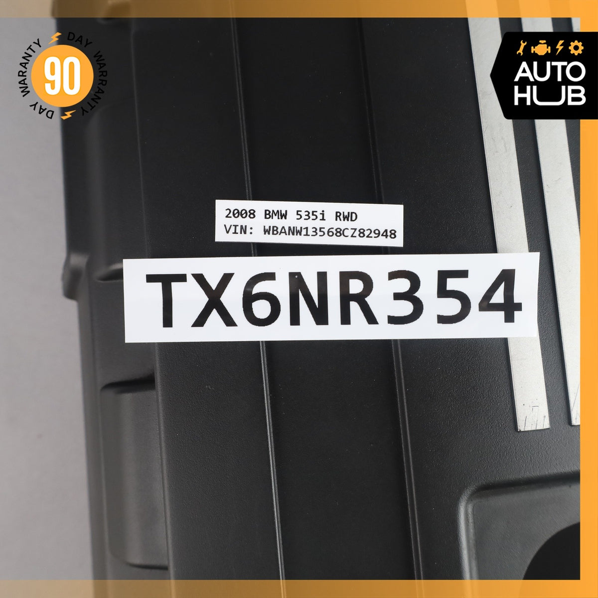 BMW E60 535i 135i 3.0L Engine Motor Cover Panel 11127575036 OEM - photo 17