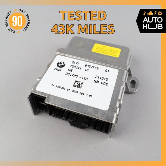 14-19 BMW i3 I01 I8 I12 X1 Mini Airbag Air Bag Sensor SRS Control Module OEM 43k - photo 1