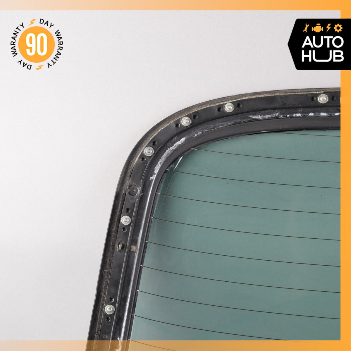 Mercedes W207 E350 E400 Convertible Top Rear Back Glass Windshield OEM - photo 13