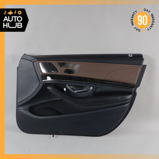 14-17 Mercedes W222 S550 S550e Front Right Passenger Side Door Panel OEM - photo 1